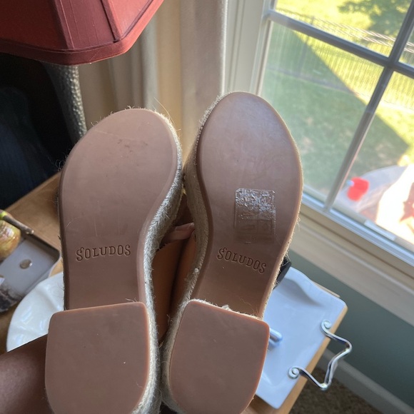 Soludos Amalfi Boho Platform Espadrille Sandal size 9 med EUC - Picture 12 of 16
